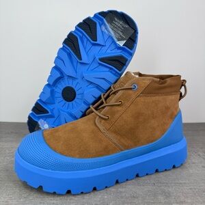 UGG Neumel Weather Hybrid Waterproof Boots -Men's Size 11- 1143991 Chestnut/Blue
